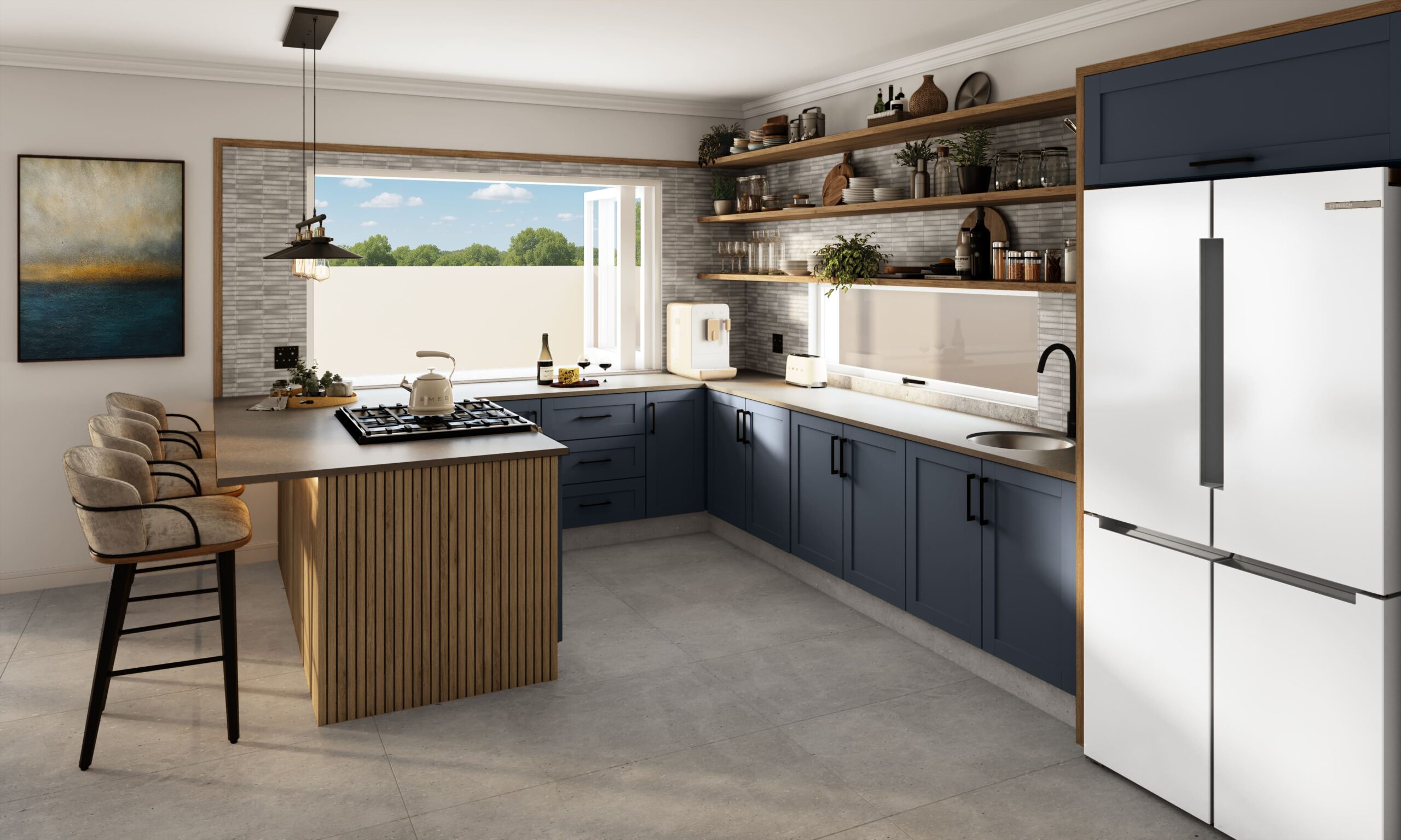 Kitchen – Matt Black