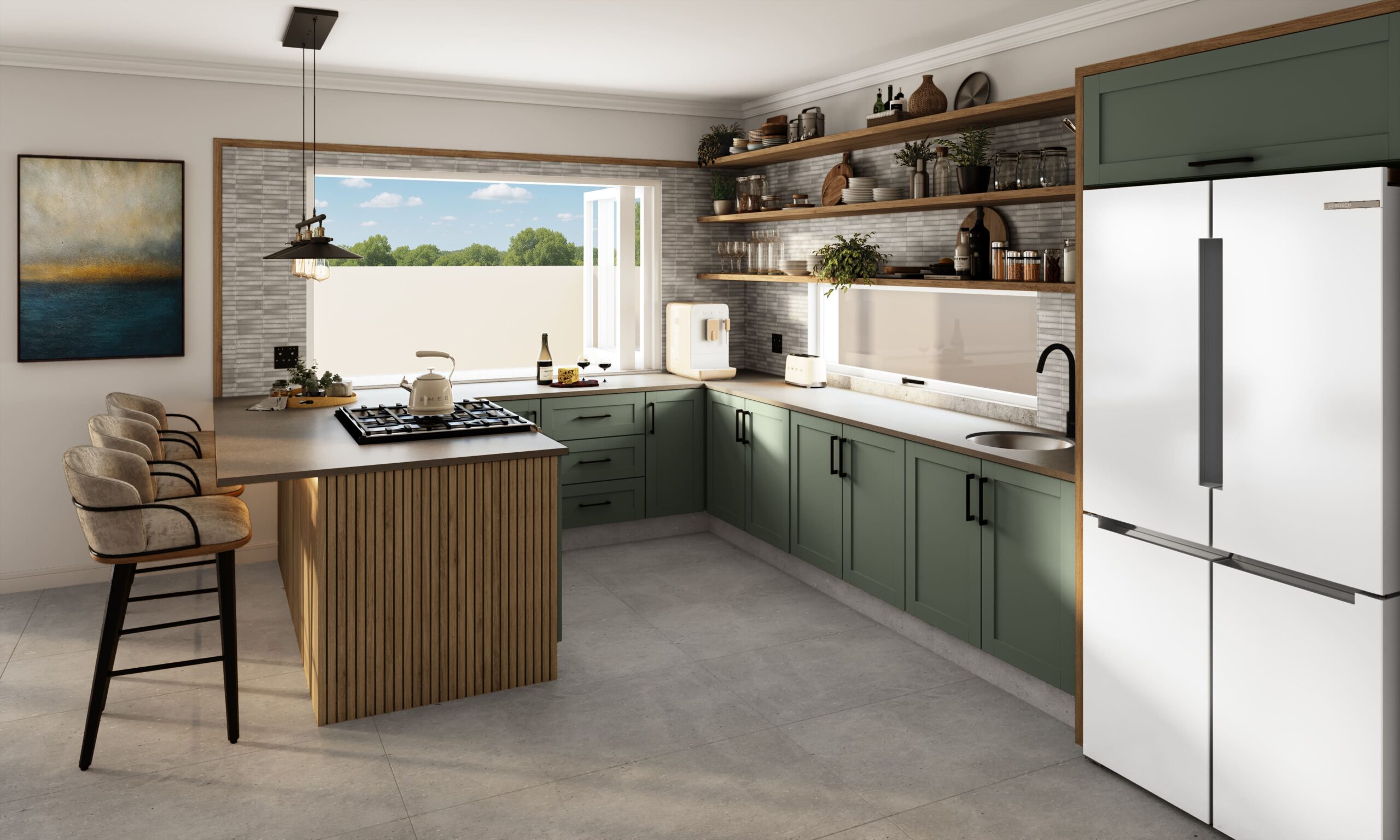 Kitchen – Matt Black