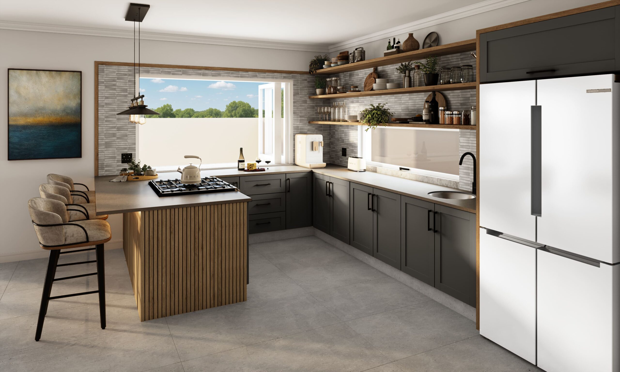 Kitchen – Matt Black
