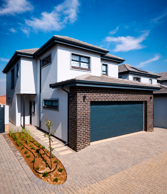 Family homes in secure estate South Africa | Craft Homes development